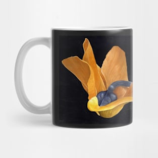 Gold Cyclamen Mug